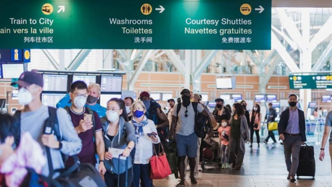 加拿大宣布來自中港澳旅客入境須持檢測陰性證明。