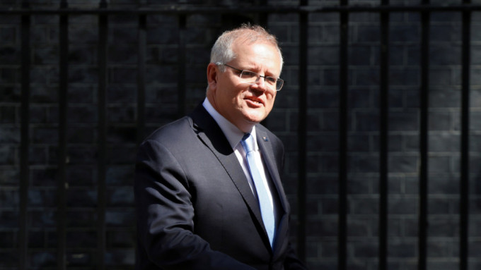 澳洲前總理莫里森無視國警告，堅持到台灣訪問。路透社