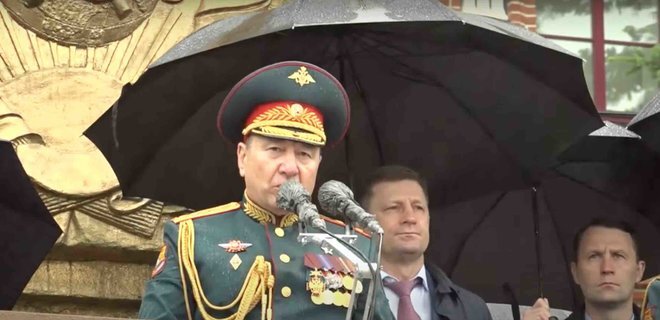 俄军上将、曾任乌克兰战事指挥官的日德科突传死讯。网上图片