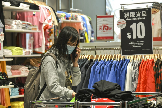 香港消费者信心在两岸四地中续垫底。资料图片