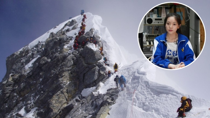 16歲女孩徐卓媛登頂珠峰。