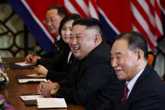 北韩再指责美韩军演。AP资料图片