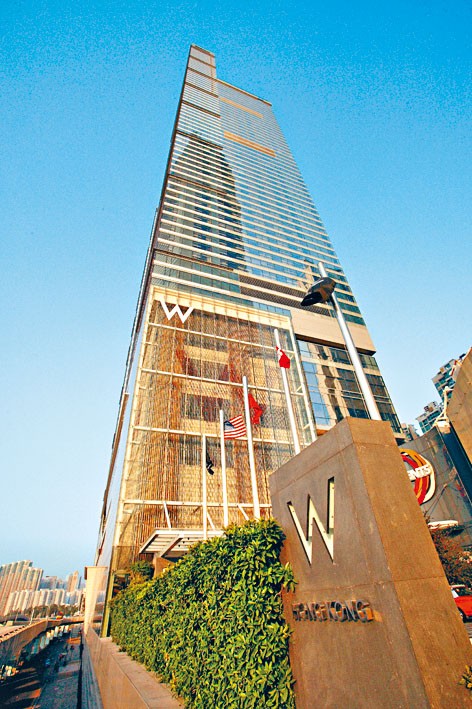■香港W酒店于一月开始可供检疫隔离。