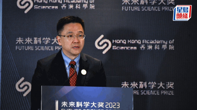 創新及科技局局長孫東表示，活動向國際展現香港卓越的科研成果，以及獨有的科研魅力，同時促進國際科學人才交流。禇樂琪攝