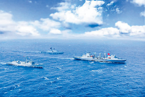 ■台灣「敦睦艦隊」三艘軍艦上月訪問帛琉。