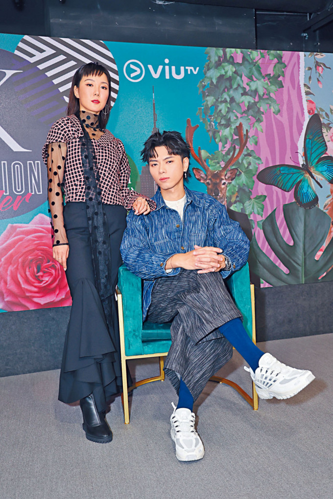 193與拍檔李炘頤擔任真人騷《Fashion Killer》的主持。