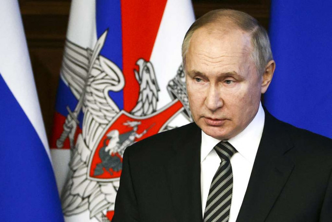 俄罗斯总统普京警告，若西方再挑衅将以军事技术措施强硬回应。AP图片
