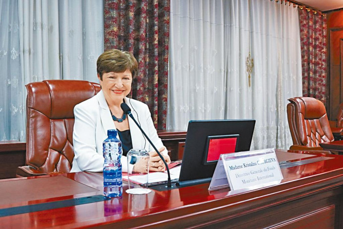 格奥尔基耶娃称，俄乌冲突时间愈长，造成的经济影响将愈严重。