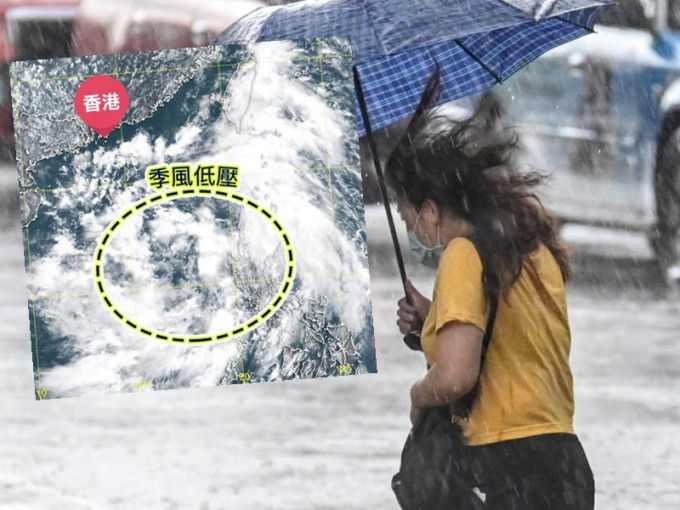 本港未來三日狂風大驟雨。