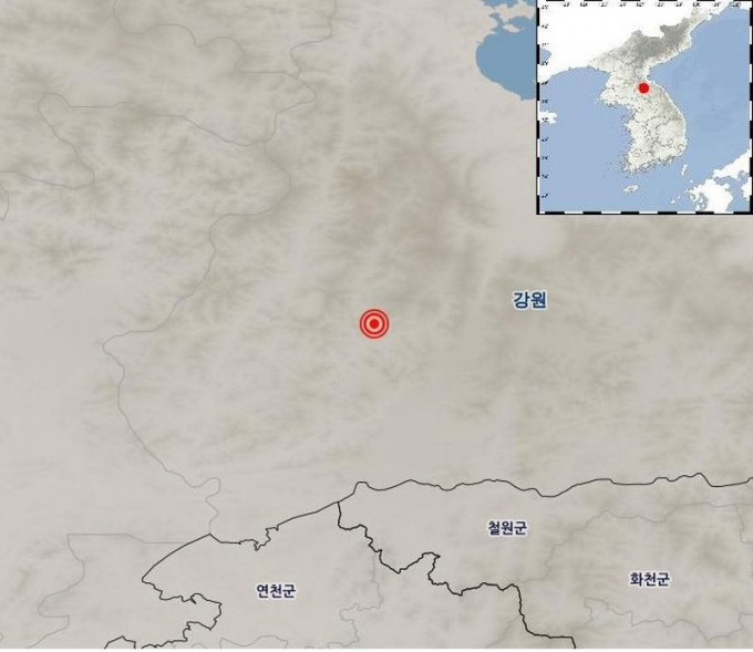 南韩气象厅网页截图
