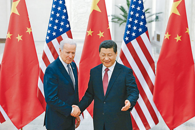 拜登出任美国副总统时曾访问中国和习近平会晤。