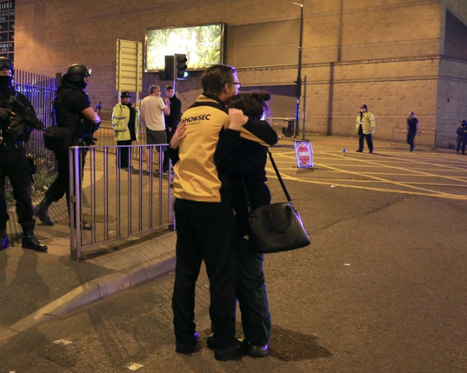 曼徹斯特演唱會爆炸19死50傷，警方視為恐襲。AP