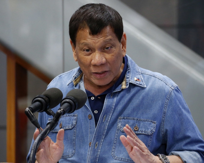菲律賓總統杜特爾特對菲人遇害感到憤怒。AP
