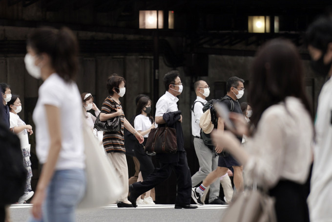 東京新增逾280人確診新型肺炎。 AP圖
