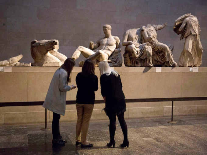 现时雕像被放置在大英博物馆展出。AP图片