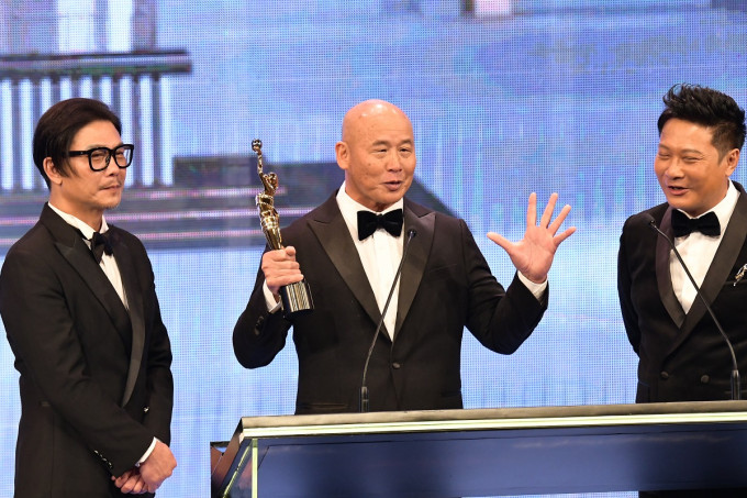 去年的第38届香港电影金像奖颁奖典礼。资料图片
