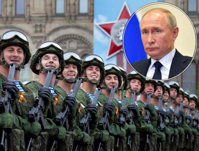 普京宣布押后今年的红场阅兵仪式。AP