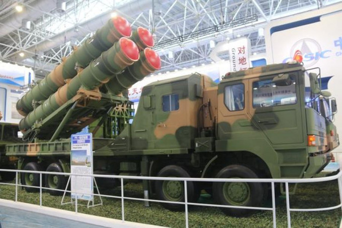 塞尔维亚采购中国制造的FK-3中远程防空导弹系统。 网图