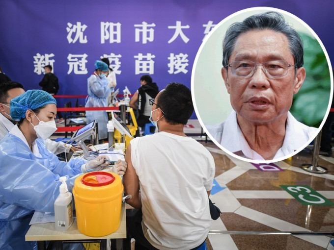 锺南山呼吁市民应该接种国产常用疫苗。新华社资料图片