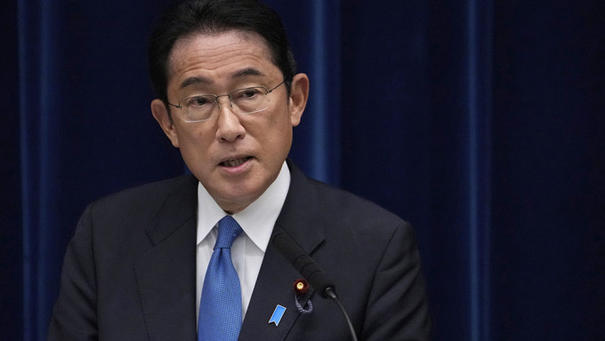 岸田文雄就自民党与统一教有关联道歉。AP