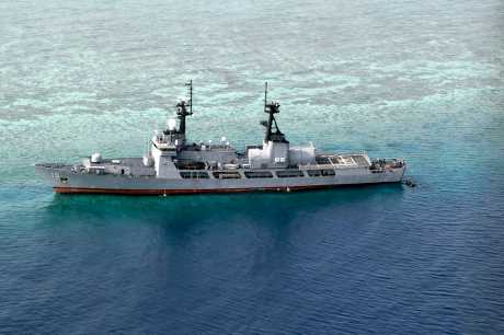 菲律宾巡防舰「皮勒号」。AP