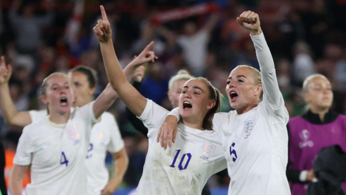英格兰女足自〇九年后再杀入大赛决赛。Reuters