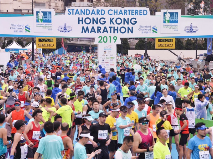 渣打香港馬拉松將於明年1月24日舉行。 資料圖片