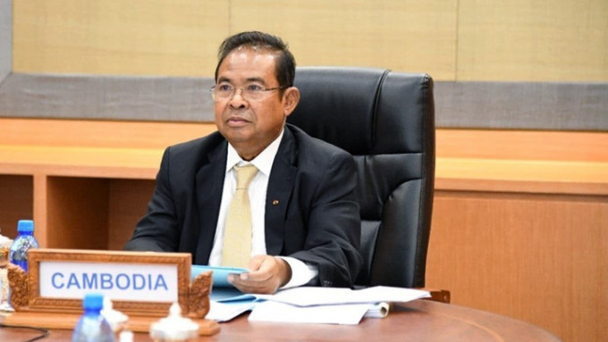 柬埔寨国家银行行长谢占都。网上图片