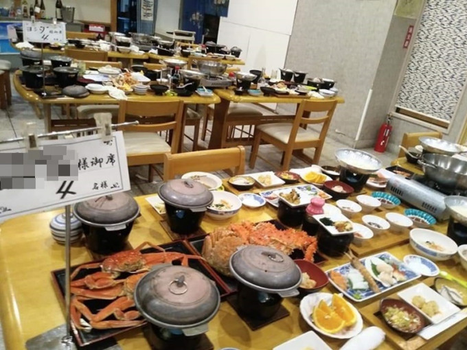有港人預訂北海道民宿晚餐「No Show」。fb圖片
