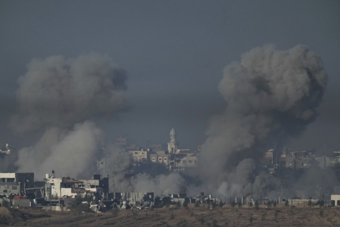 以軍宣布將針對哈馬斯地面行動擴至整個加沙。美聯社
