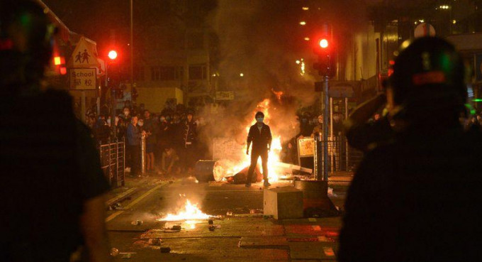 旺角骚乱至今逾三年。资料图片