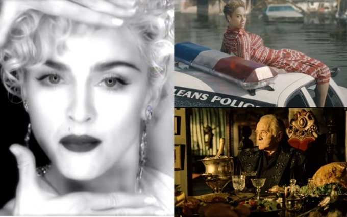美國權威音樂雜誌《滾石》選出歷來的百大MV排行榜。