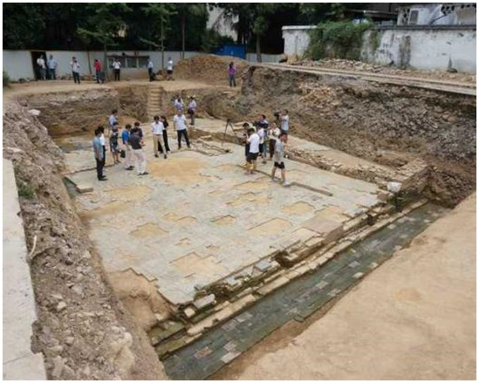 專家確認遺跡屬於晚唐五代吳越國。網上圖片