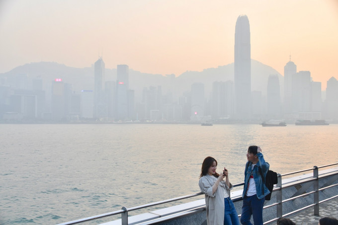 香港空气质素持续转差。资料图片
