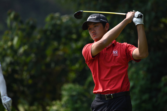 应届香港业馀锦标赛盟主邓子轩将参战香港高尔夫球公开赛。相片由公关提供
