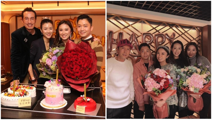李丞责为老婆搞生日派对送惊喜，刘倩婷获有钱有面朋友现身祝贺。