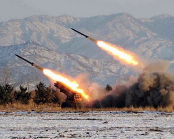 北韓近年多次試射道導彈。資料圖片