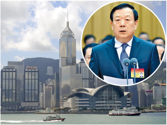 夏寶龍（小圖）明白管治好香港絕非易事。資料圖片