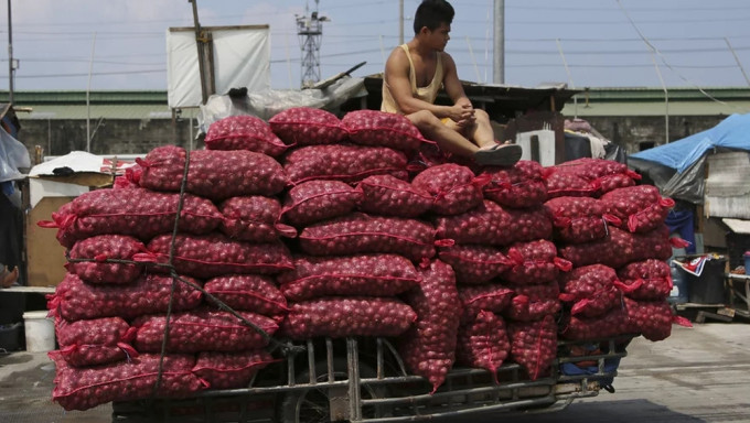 菲律宾爆「洋葱危机」，比牛肉还贵，1公斤近115元。AP资料图片