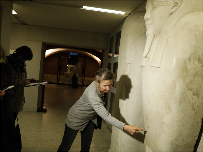 德国柏林博物馆岛多件艺术展品受到破坏。AP图片