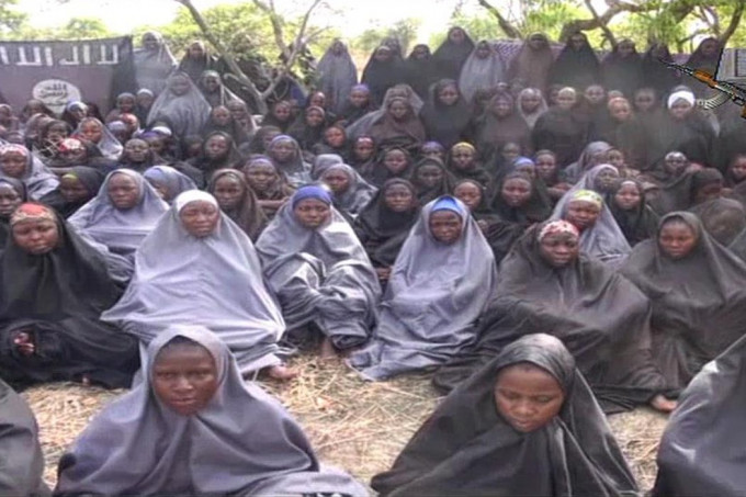 尼日利亞伊斯蘭恐怖組織「博科聖地」2014年挾持了267 名赴考女生。資料圖片