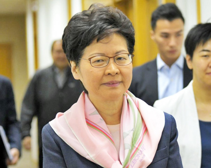 林鄭月娥強調言論自由是香港的核心價值。
