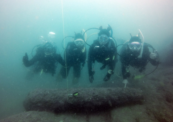 民間水下考古隊近年尋獲不少文物，部分更可追溯至宋代。