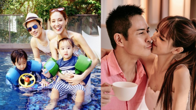 鄭嘉穎與陳凱琳結婚4年，育有兩個得意囝囝，是圈中的模範家庭。