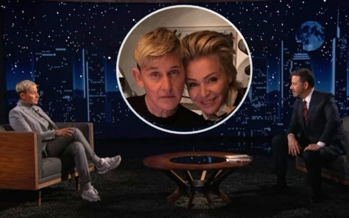 Ellen DeGeneres接受Jimmy Kimmel访问自爆食完安眠药及大麻饮品后揸车。