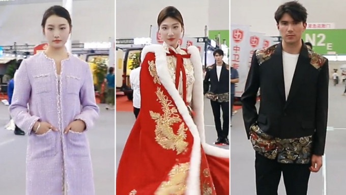 天津举行的寿衣时装骚引惹大众热议。