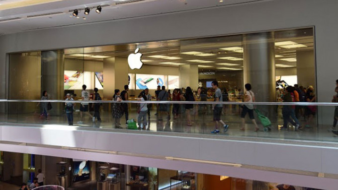 食衞局列11高危地點包括又一城Apple Store。網上圖片