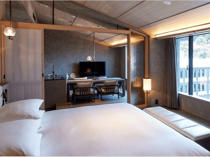 京都的酒店房價漲幅驚人，達到88%。圖為京都東山東急酒店。網上圖片