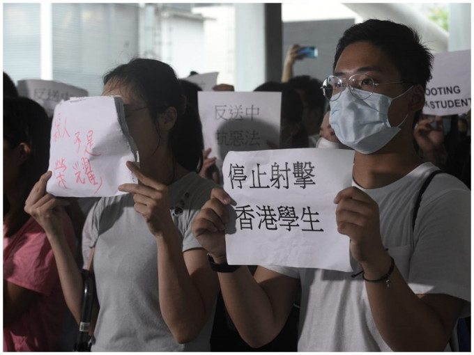 东华三院不支持学生罢课。资料图片