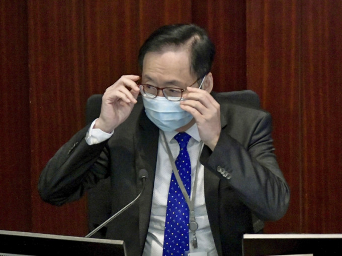 立法会财务委员会主席陈健波。资料图片
